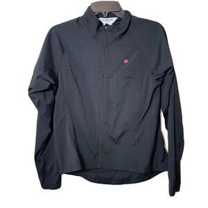 Pearl Izumi Full Zip Cycling Bike Jacket Womens Size M‎ Black Zip Pockets Active